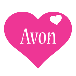 avon heart pink logo png #5603