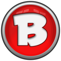 Red Round with B letter png logo icon #118