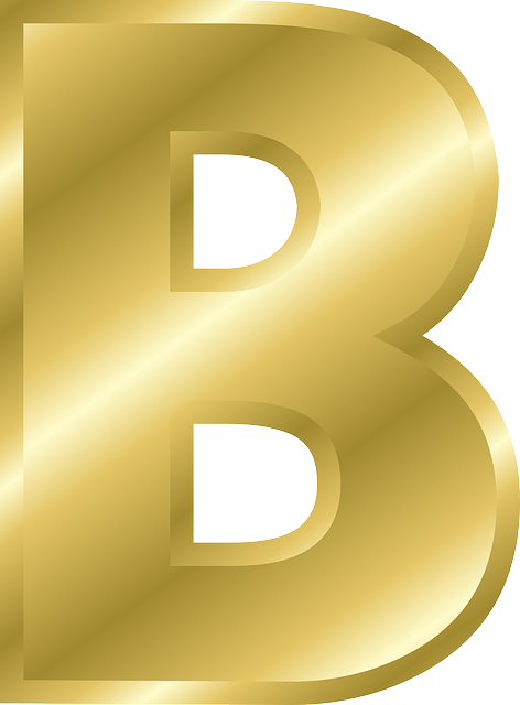 golden b png #34942