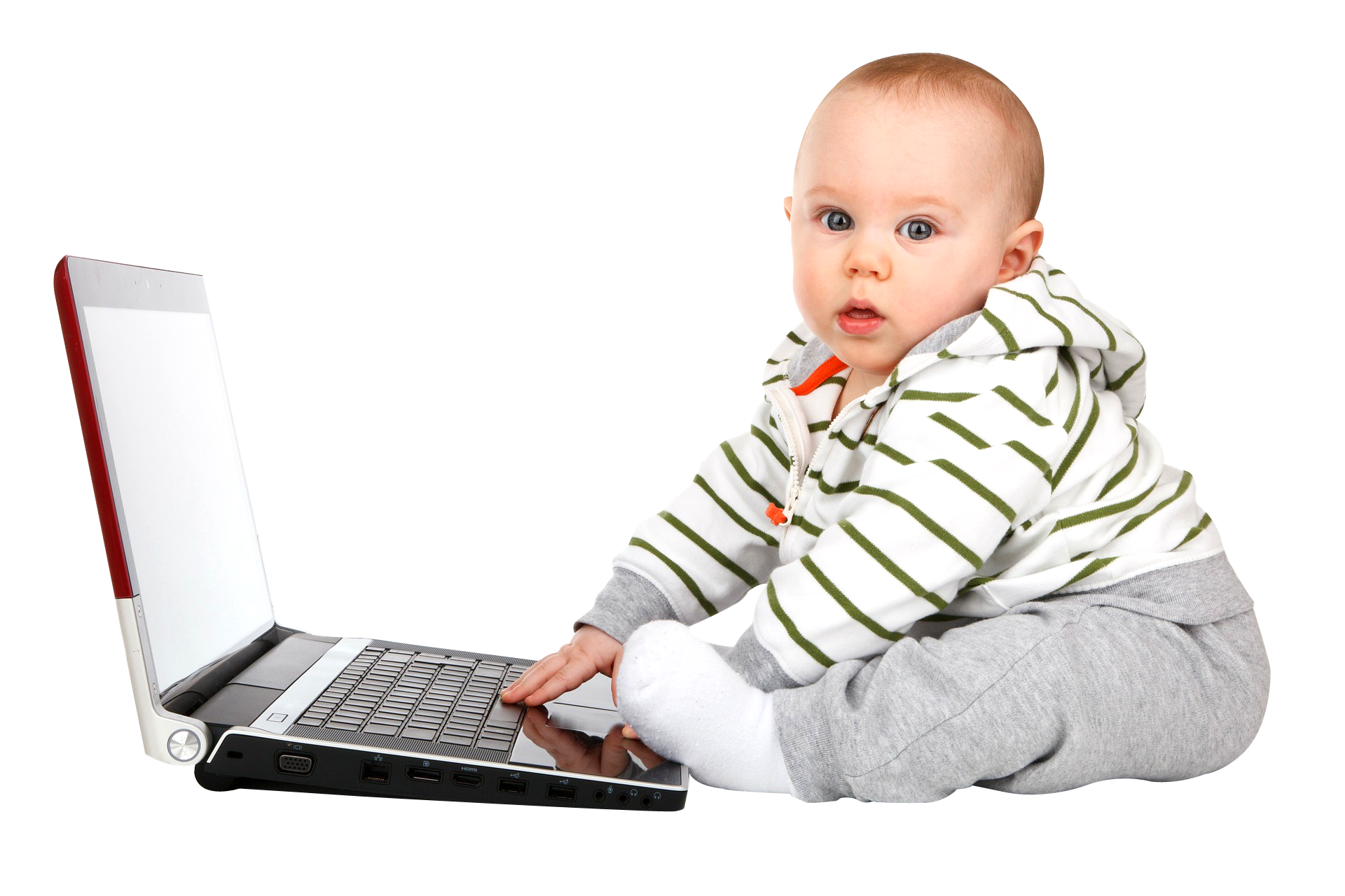baby with laptop png image pngpix #13564
