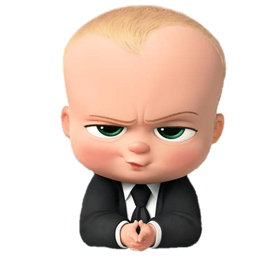 boss baby angry look transparent png stickpng #13586