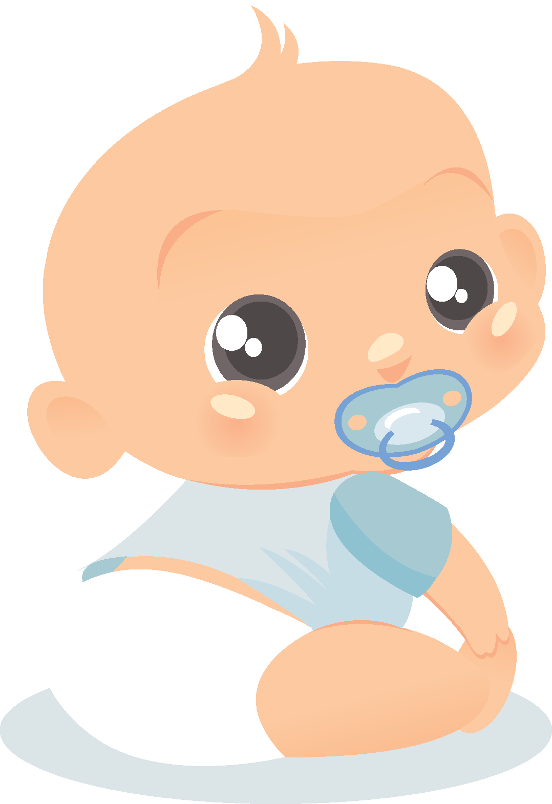 cartoon baby children kids vector icon template #13607