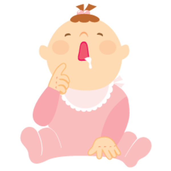 baby girl vomit images vector clip #14228