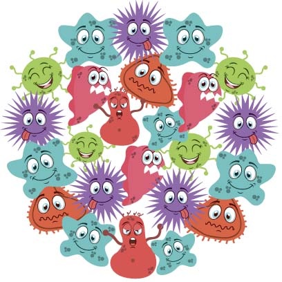 bacteria vector download vector for #37259