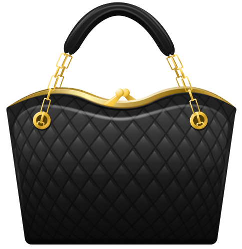 black handbag png clip art best web clipart #21108