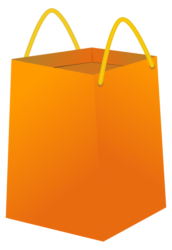 onlinelabels clip art shopping bag #20944