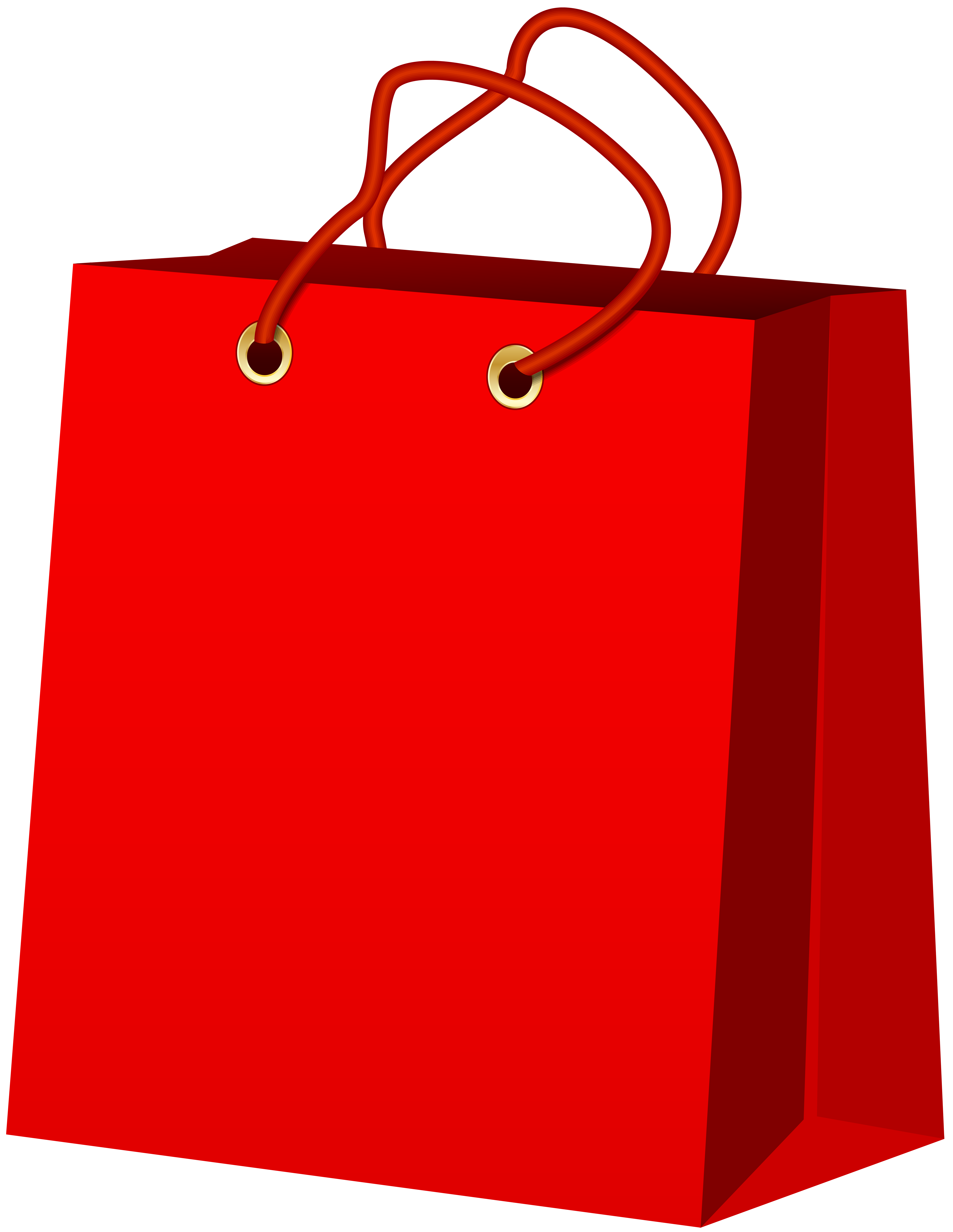 red gift bag png clip art best web clipart #20943