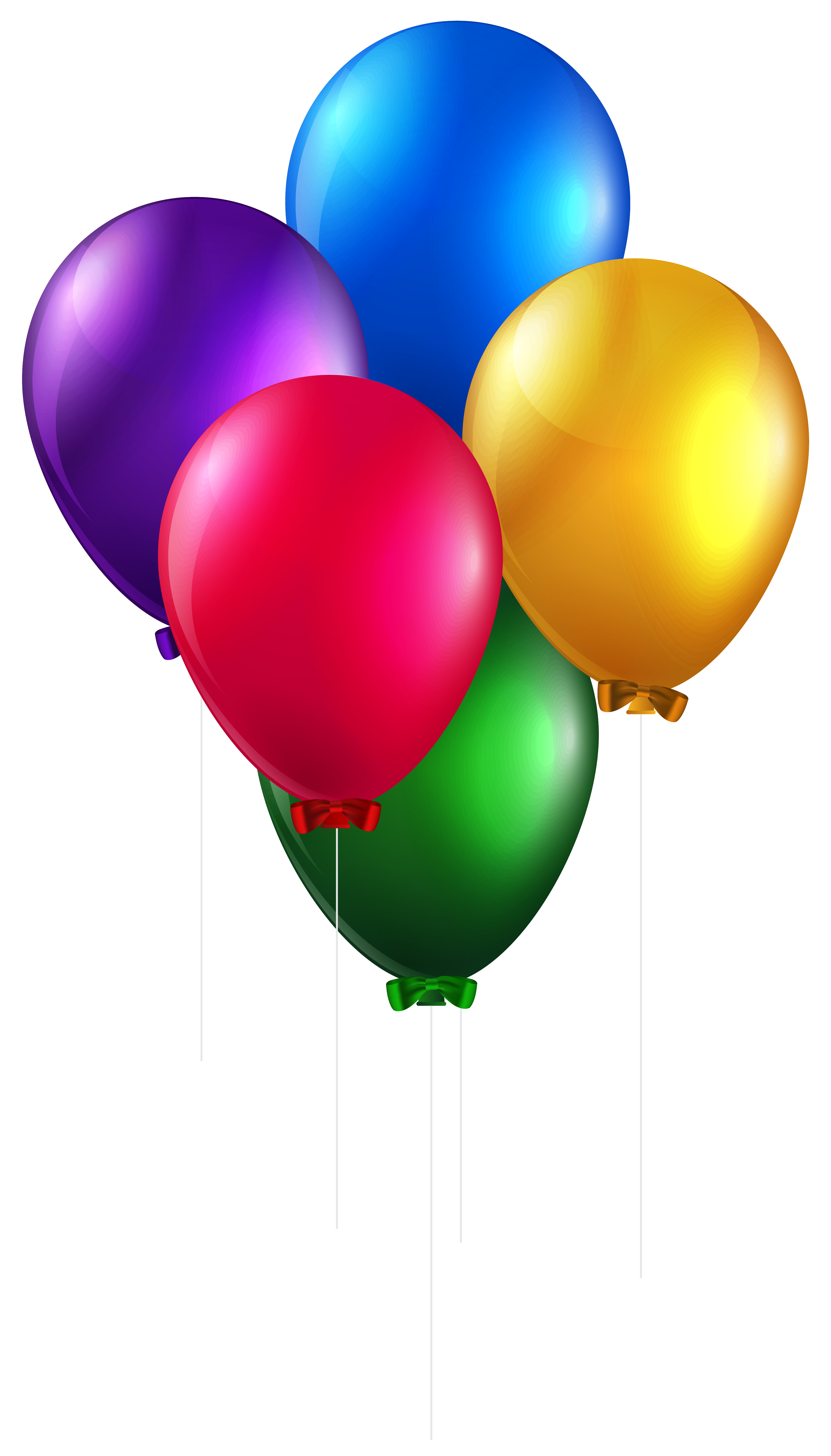 Helium Balloons Clip Art Transparent Download PNG