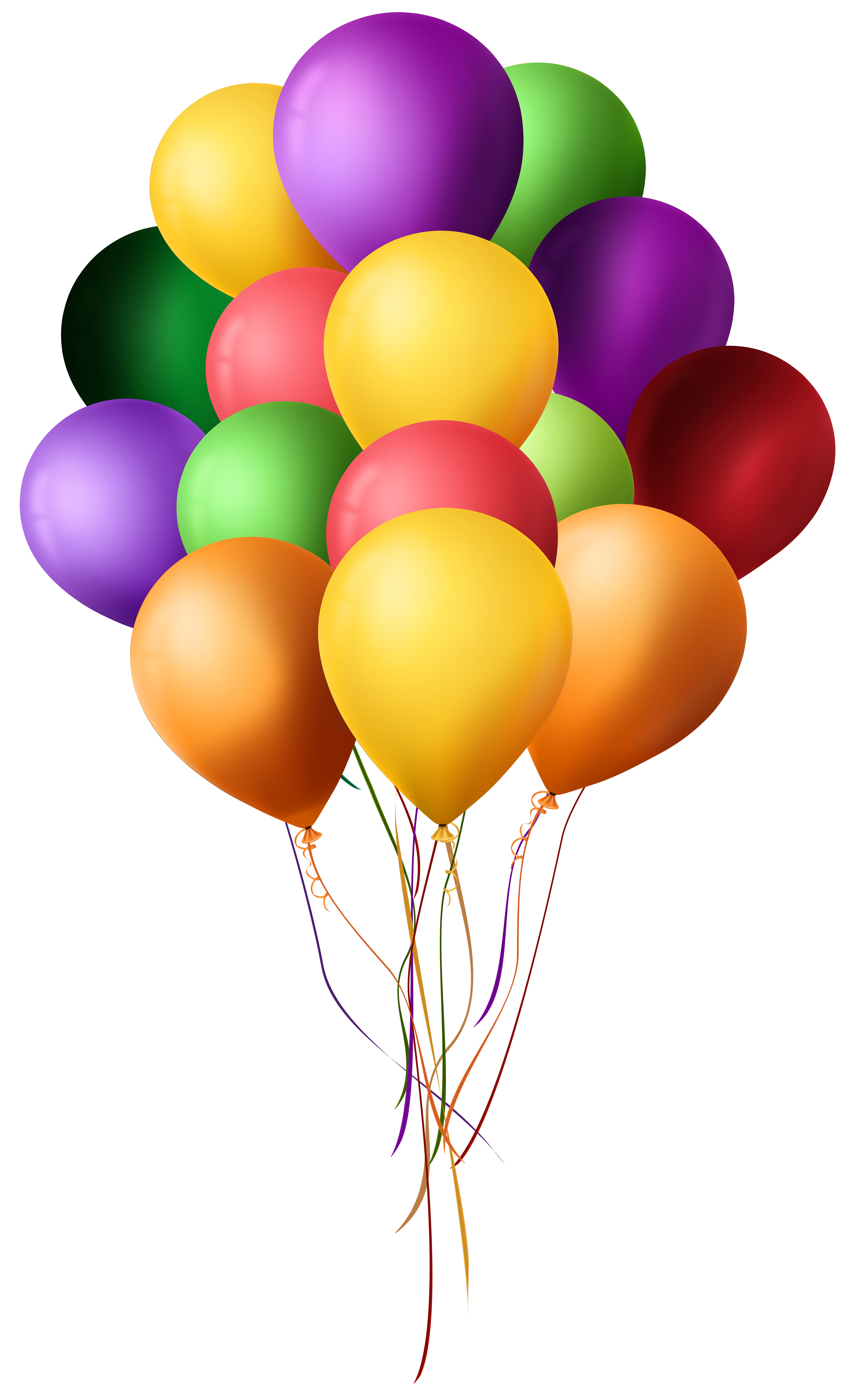 bunch balloons png clip art best web clipart #9348