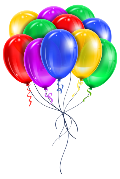 transparent balloon bouquet happy birthday balloons clip art #38985