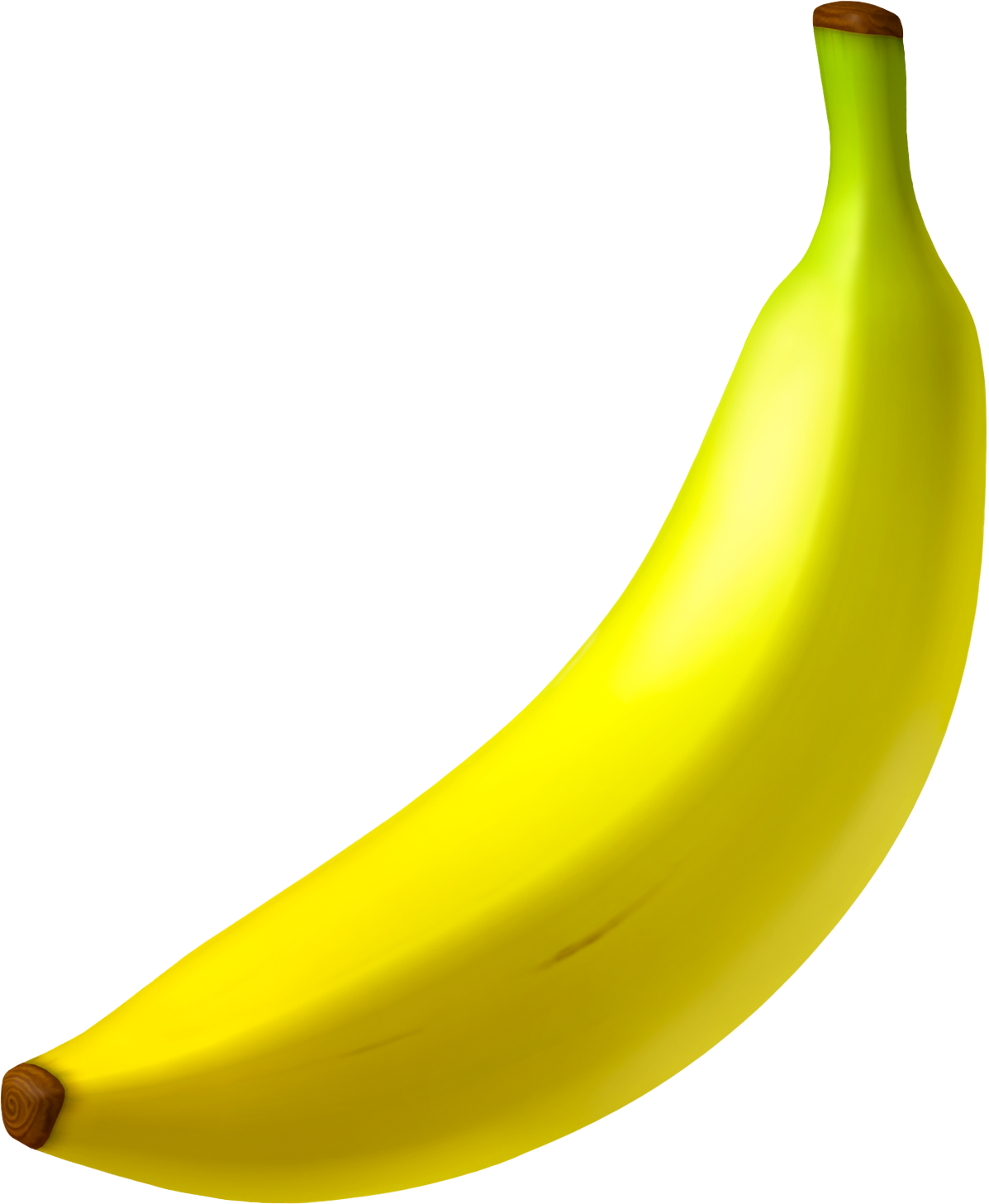 Banana png illustration, transparent background.