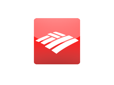bank of america red colors png logo #4547