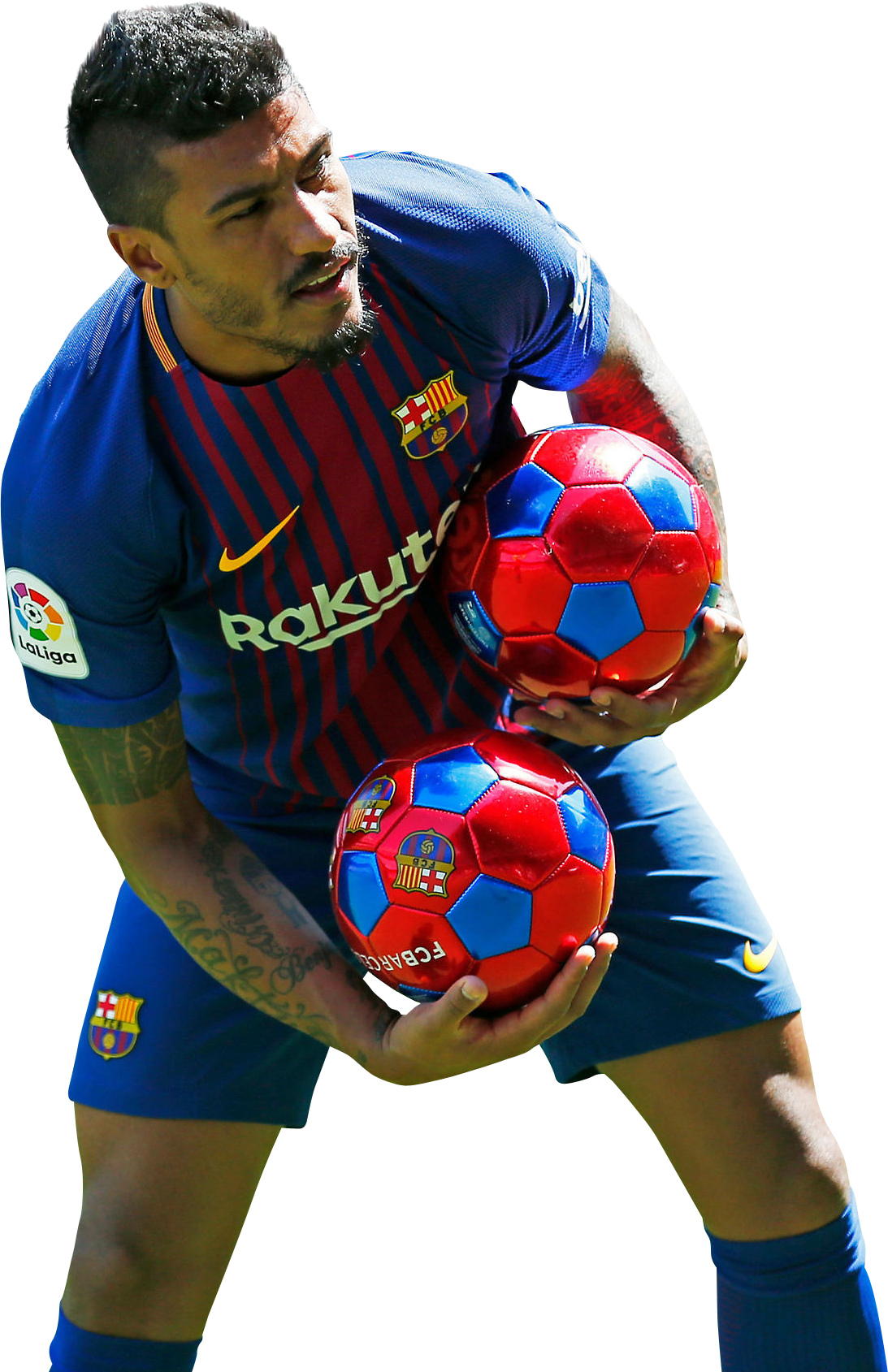 barcelona, paulinho football render footyrenders #12225