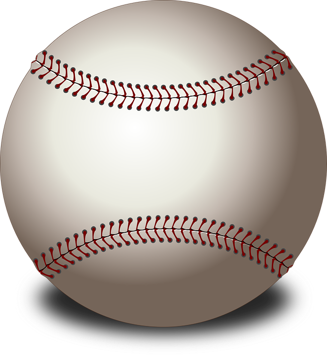 baseball ball sports vector graphic pixabay #18875