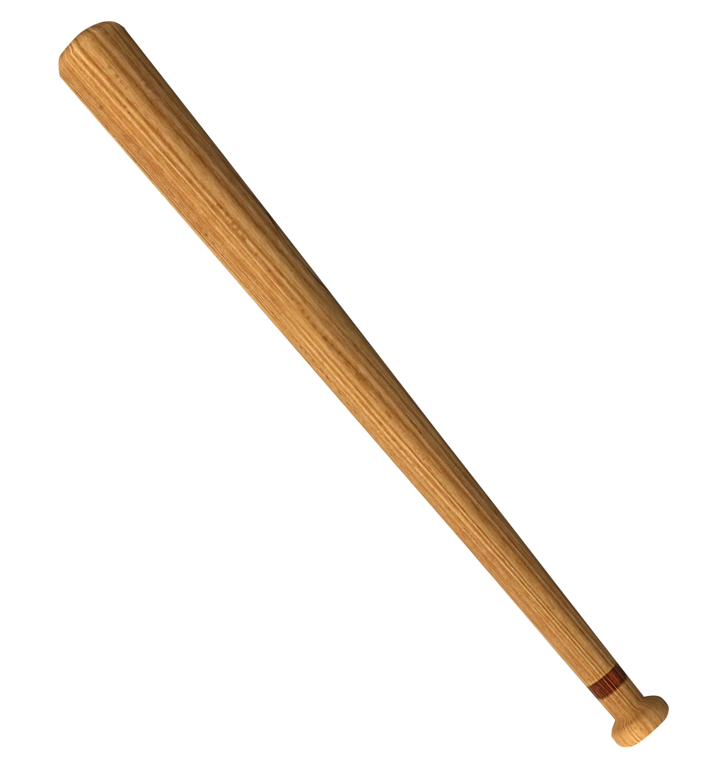 wood baseball bat transparent png #20406