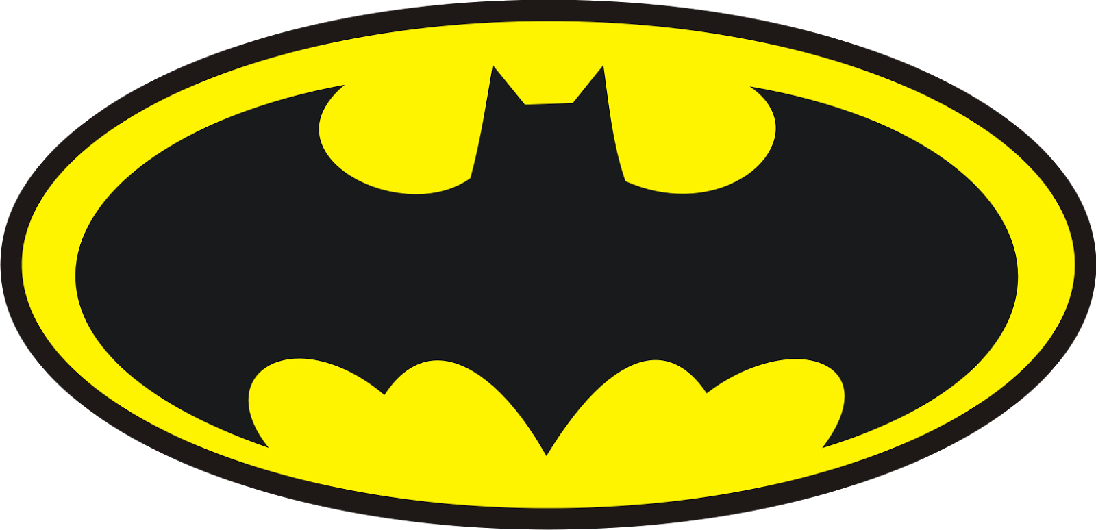 blank batman logo