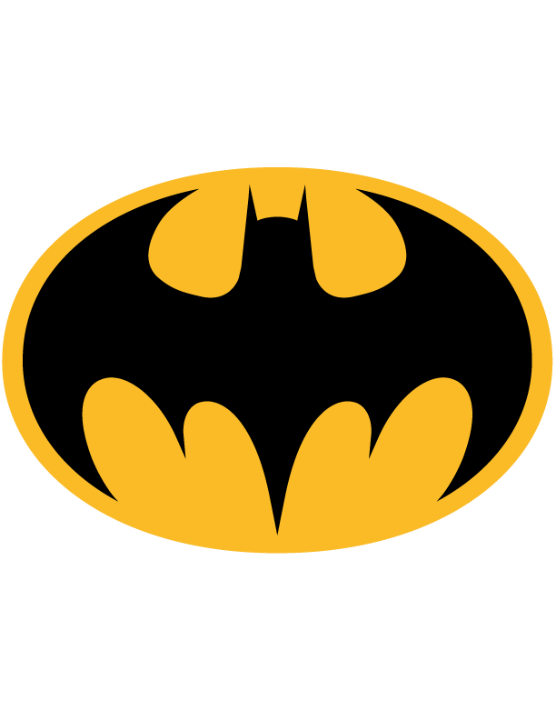 Classic Batman Logo LED Sign – NameAboveNames2018