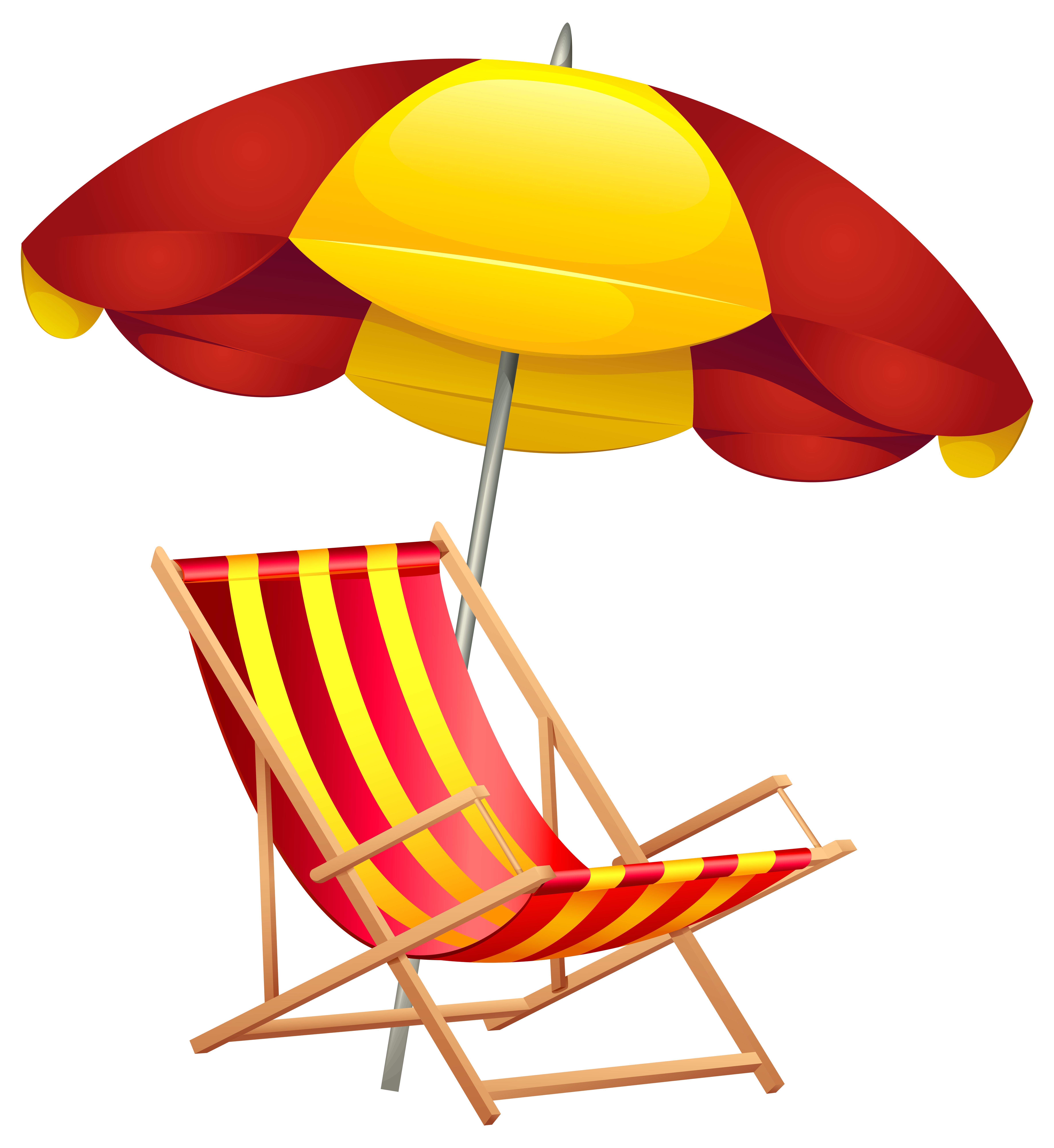 beach chair and umbrella png clip art image clip art library 29096