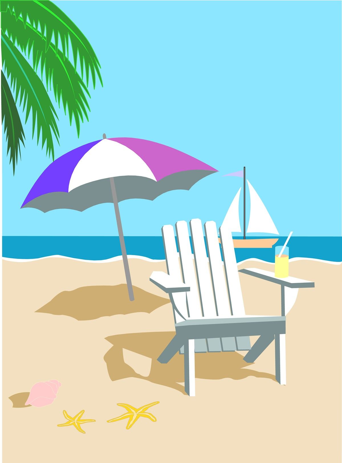 beach clipart, beach background clipart wallpaper pictures need #31658