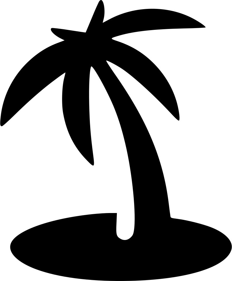 beach palm island svg png icon download onlinewebfontsm #29100