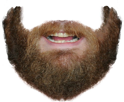 beard real png transparent image #13256