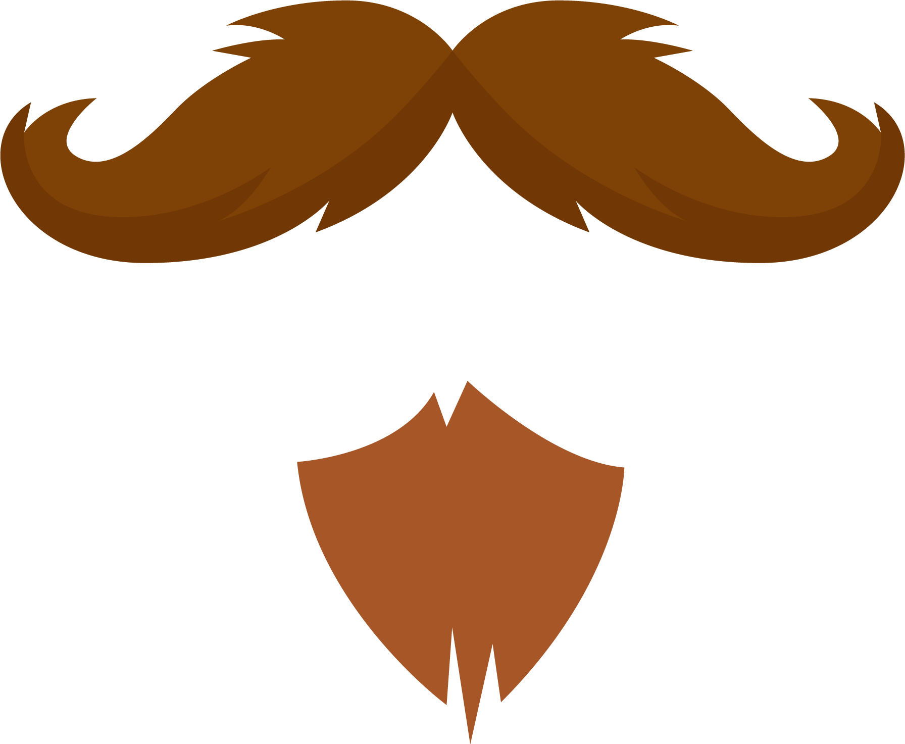 beard logo png transparent images #14170