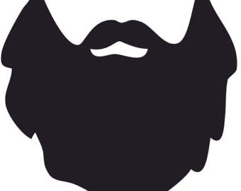 beard clipart full pencil and color beard clipart full #14172