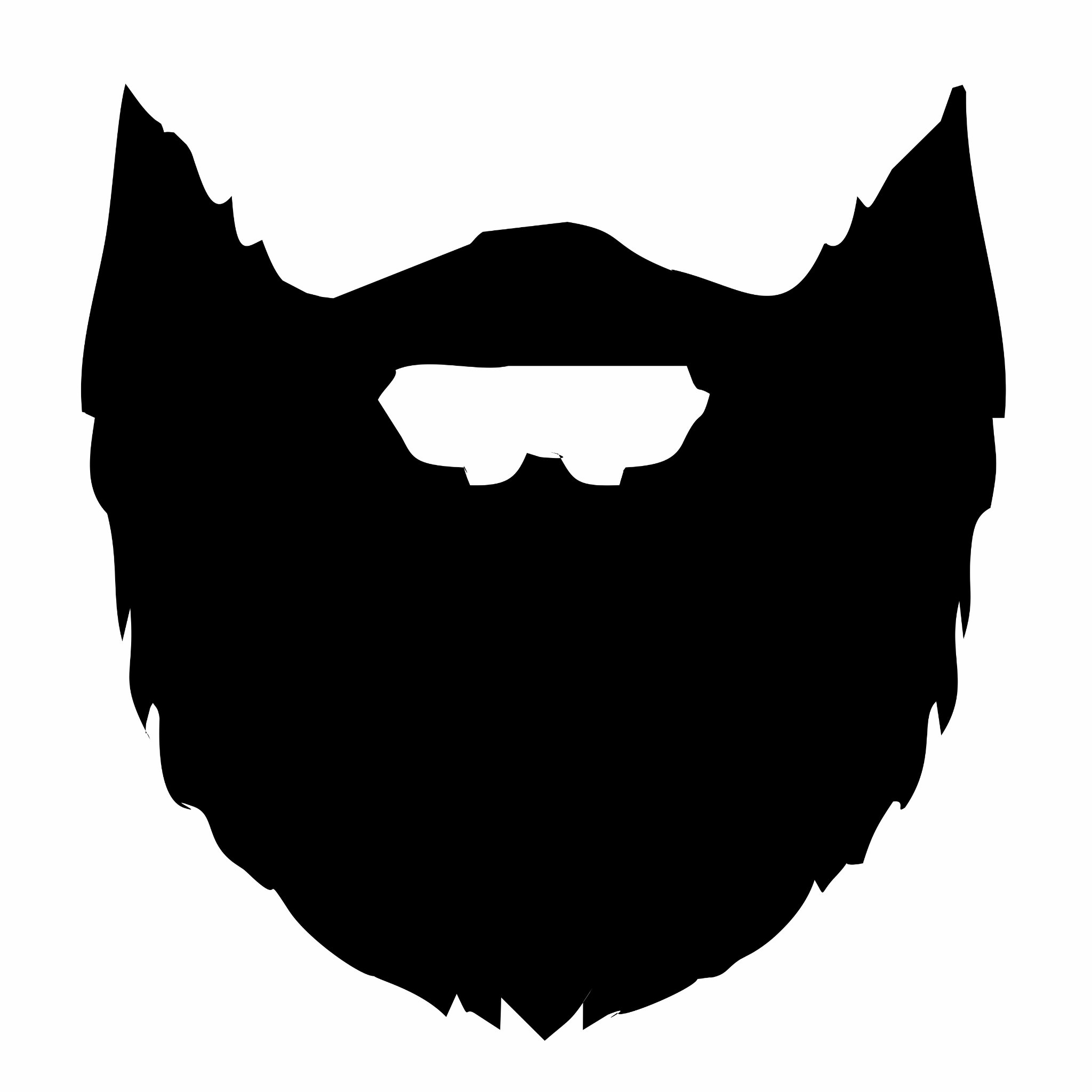 beard clipart, phat beard phat beard twitter #14173