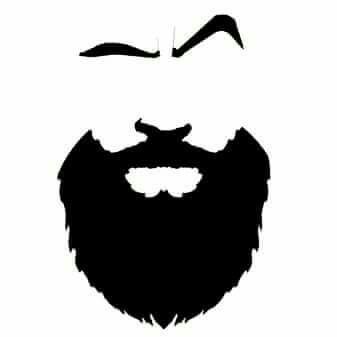 beard logo mens hairdresser png #14180