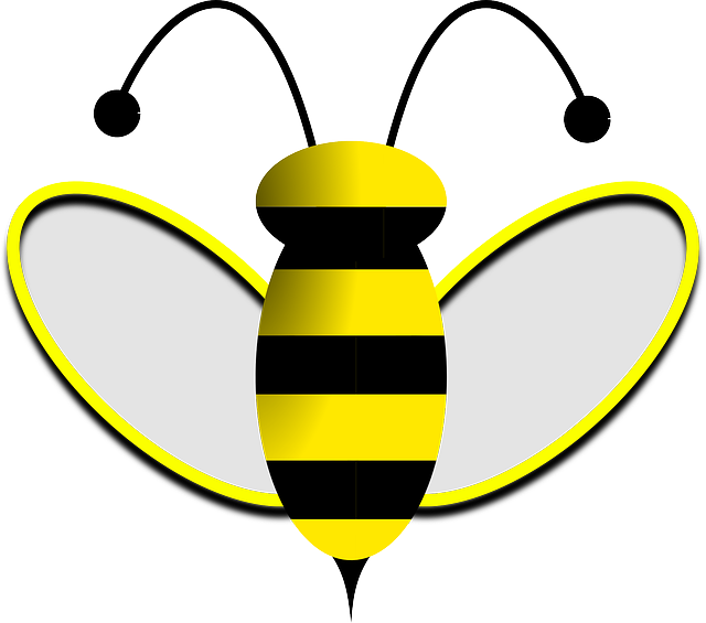 bee honeybee sting vector graphic pixabay #18977