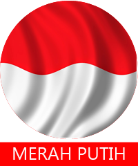 circle merah putih bendera png vector #41416