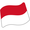 bendera indonesia flag icon #41422