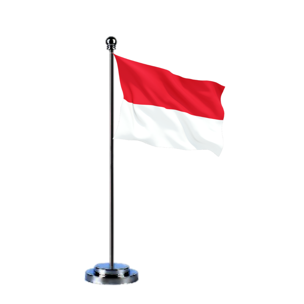 merah putih bendera berkibar hd tangan mengepal png #41426