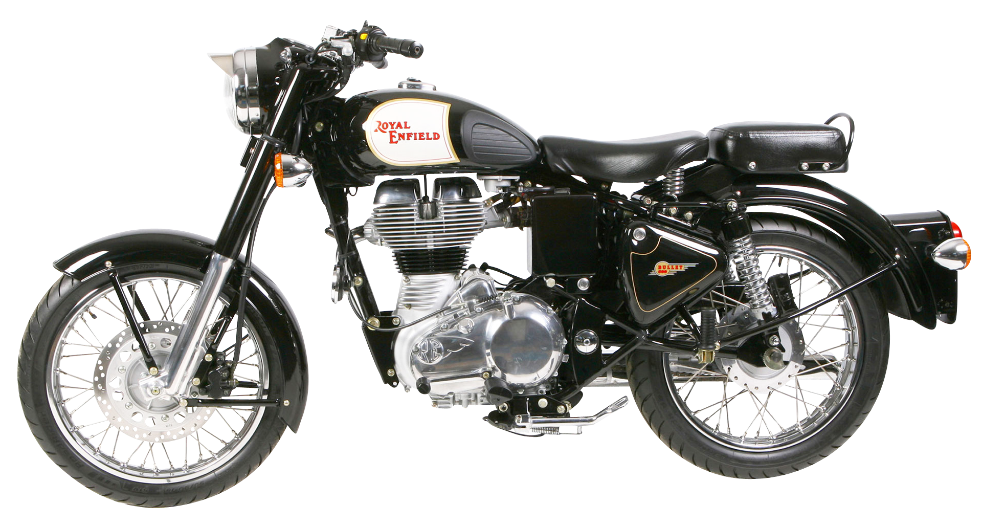 royal enfield classic black motorcycle bike png image #13081