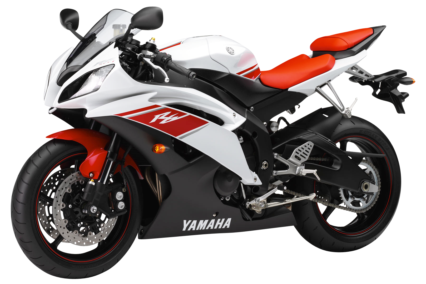 white yamaha yzf sport motorcycle bike png image pngpix #13076