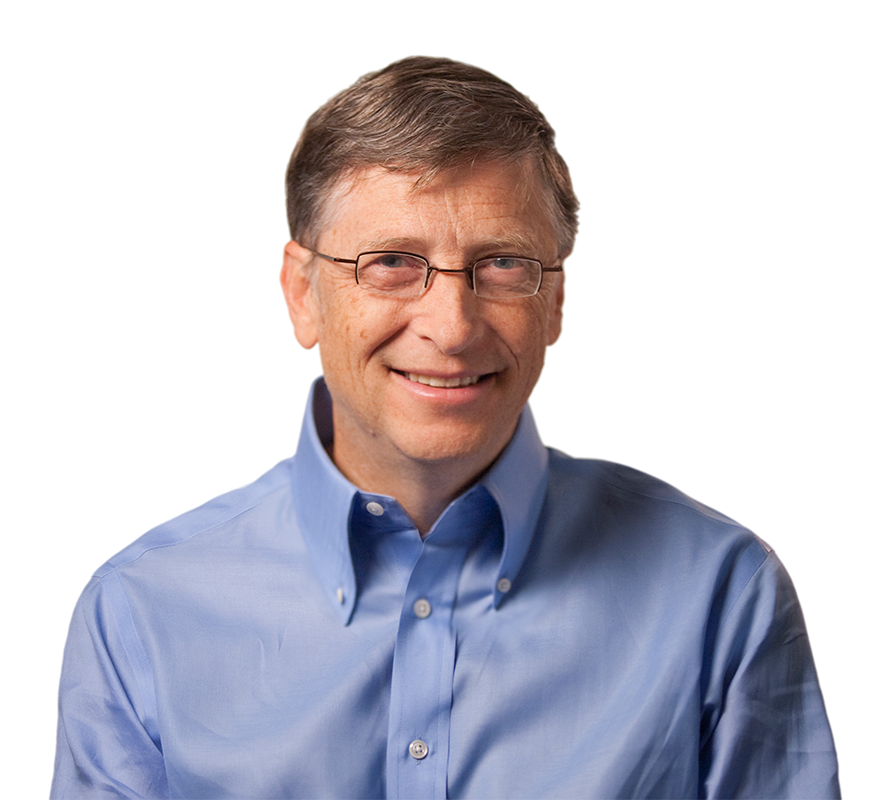 download bill gates with blue shirt png #42385