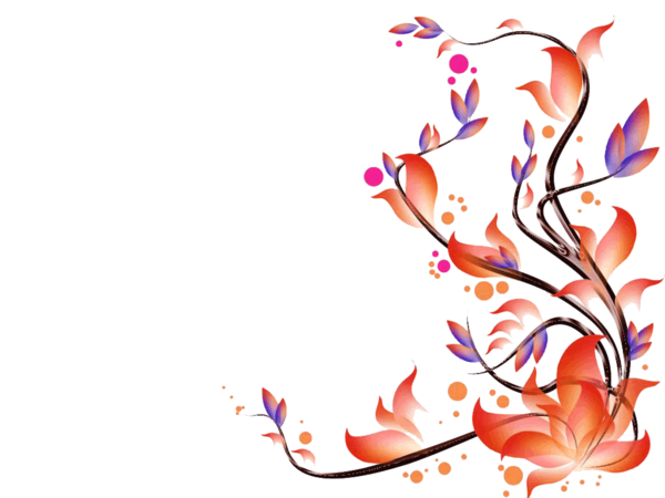 bingkai bunga vactor flower images clkerm vector clip art #38118