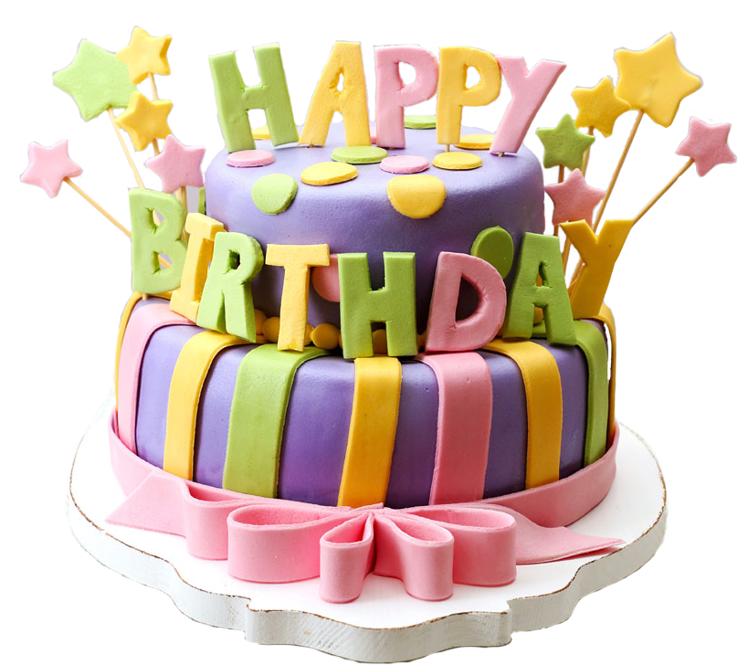 Birthday Decorations Cake Star Decorations PNG #40705