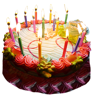 Pictures Of Birthday Cakes With Candles png images | PNGWing