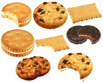 biscuits kinds clipart #39538