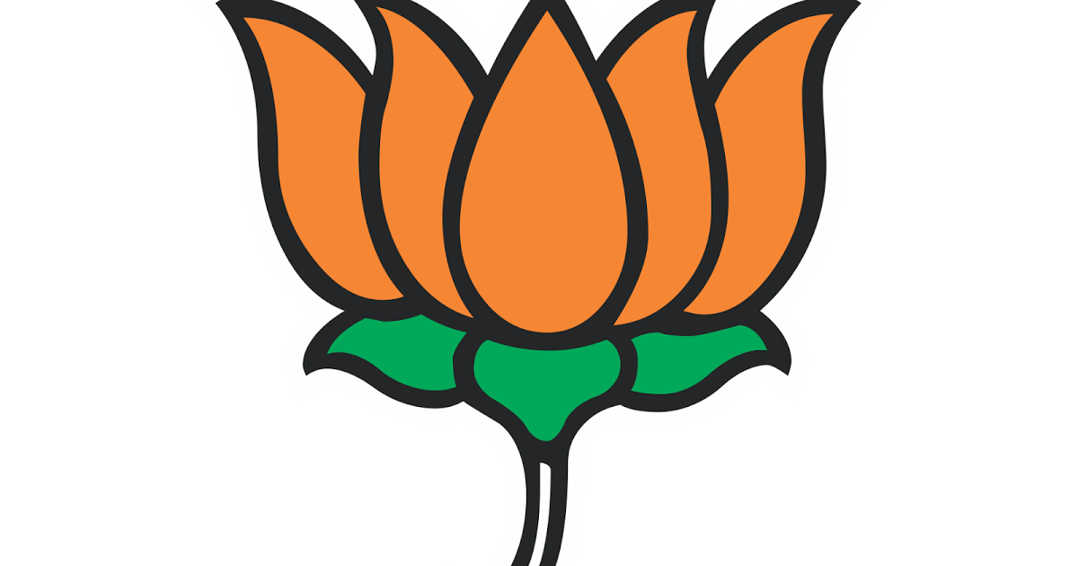 logo vector format bjp logo #7284