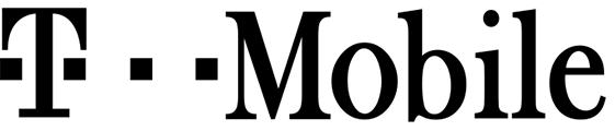 Black T Mobile logo png #1361