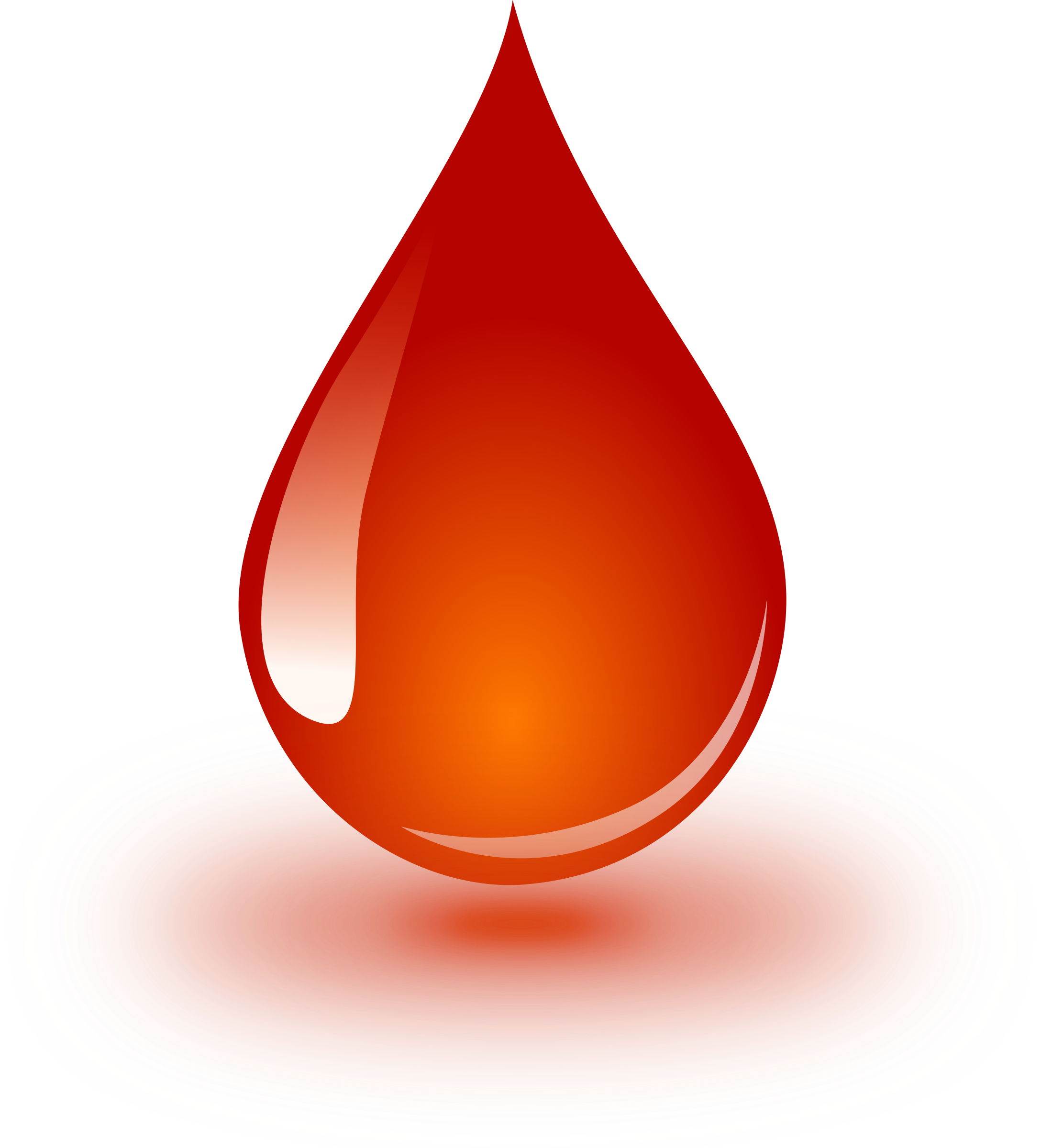 clipart blood drop #37699