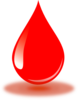 real red blood drop clip art clkerm vector clip #37702