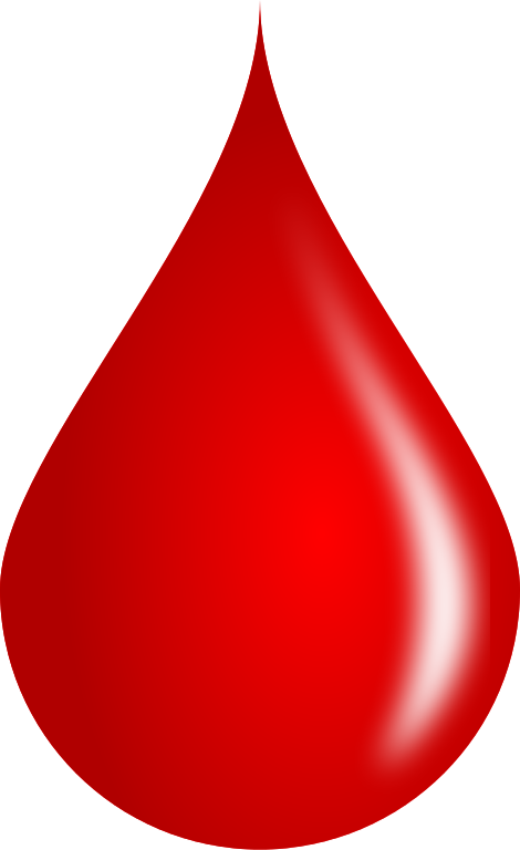 red blood drop #8581