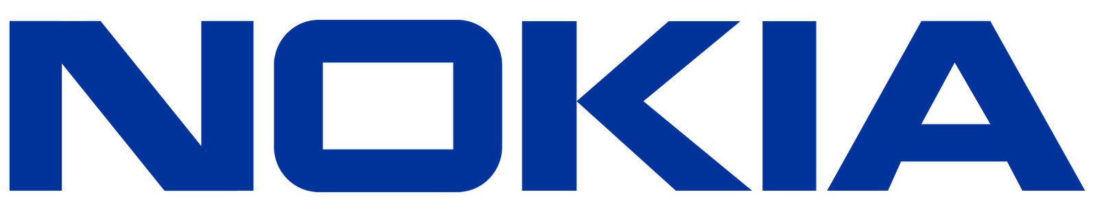 Blue NOKIA logo png #1480