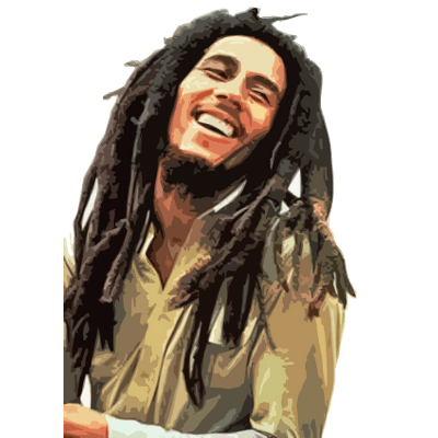 bob marley side view transparent png stickpng #36855