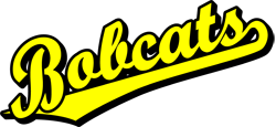 world brand bobcats team script logo #6388