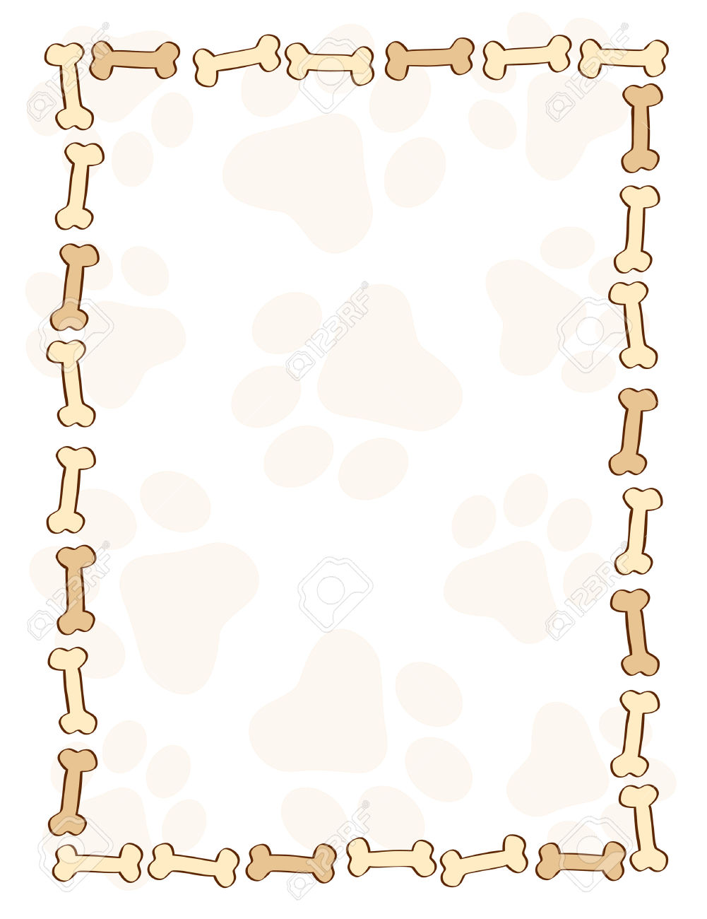 dog bone clipart, bone cliparts borders download clip art #31939