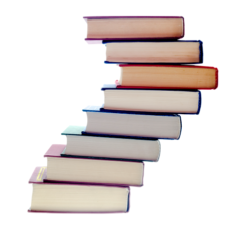 book stack png image #41614